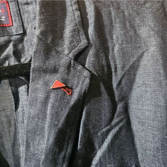 UNTUCKIT Cotton Linen Blend Blazer Jacket - Size 42R - Picture 6 of 8